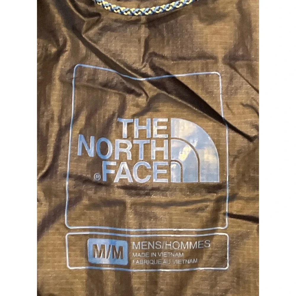 The North Face Mens ThermoBall Eco Puffer Jacket Blue Full Zip Quilted Coat L